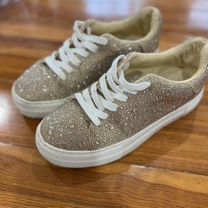 Betsey Johnson Rhinestone Shoe